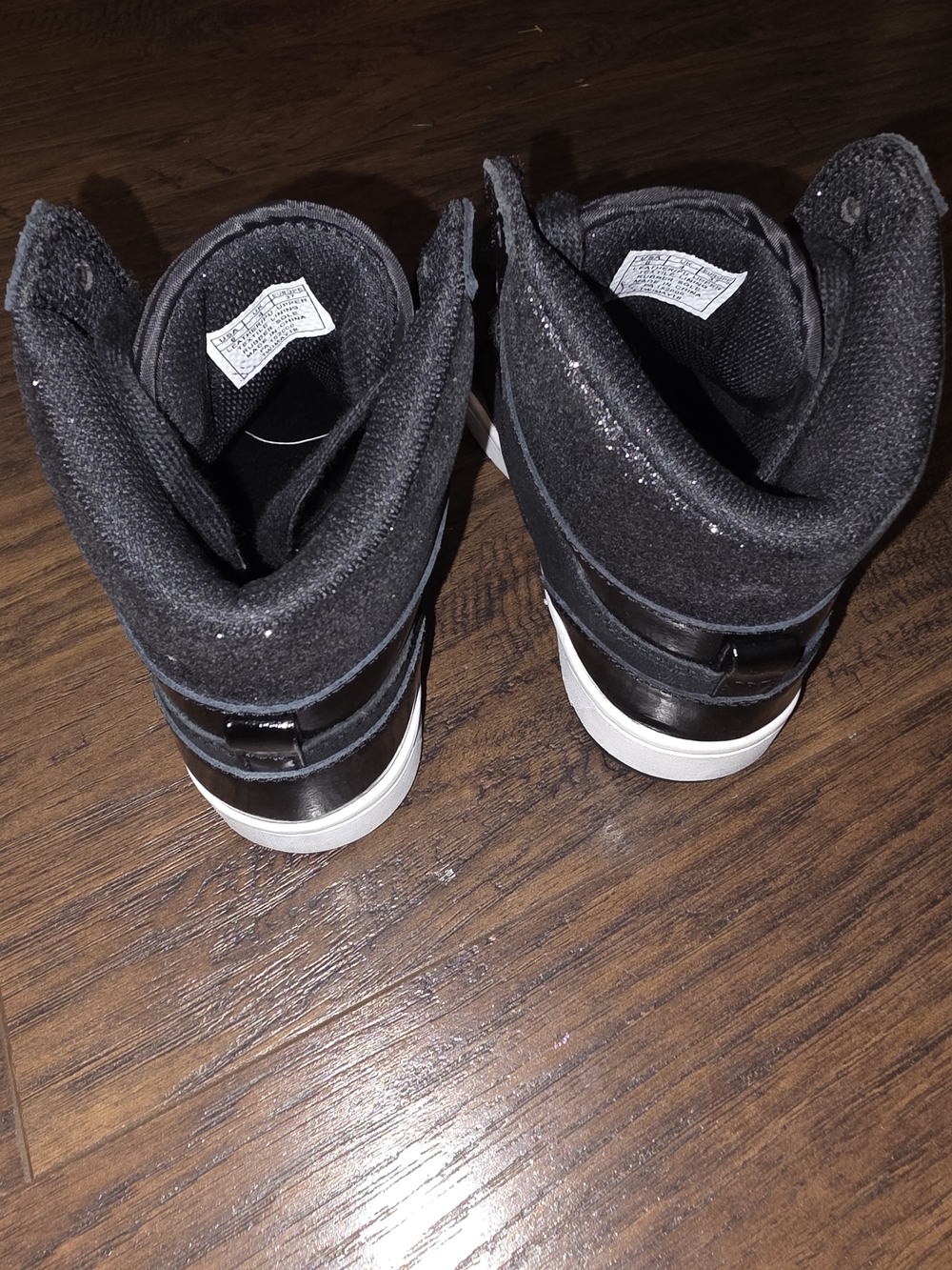Pastry Black High Top Sneakers - Picture 4 of 10